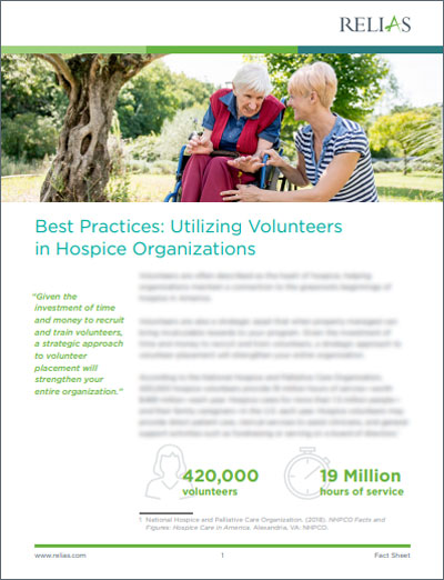 Hospice Volunteers Best Practices White Paper