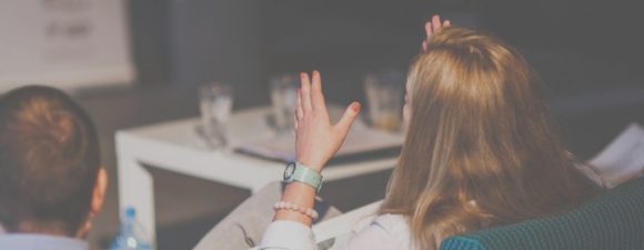 A woman at work learning how to managing aggressive behavior