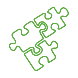 puzzle pieces icon